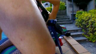 Boroka bolls is steamy alone, but when she joins her male for anal and cumshot, it's hotter. Want to see?