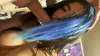 Watch This Sexy University Girl Suck And Fuck Cock!