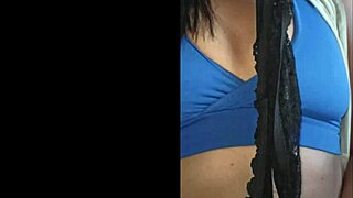 Wife! Watch Her Strip and Rip Clothes Off!