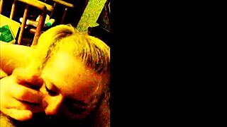 i lub givn blowjobs n jerkin him off with my big tits