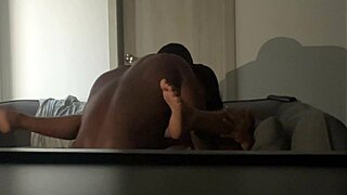 Intense orgasm as they devour my pussy in amateur couple scene.