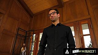 outta the fam - hot ebony stepbae cecilia lion, uh, devours stepdad. steamy interracial clash gets wild n crazy.