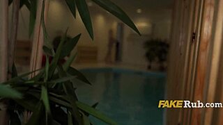 Wanna risk it all for poolside sex with this cute Italian during her casting?