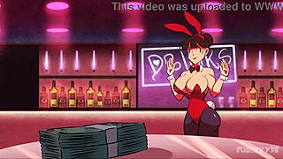 chichi gets fucked by the monster in this milf scene.