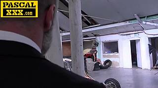 gorgeous french milf gets assfucked rough 😈