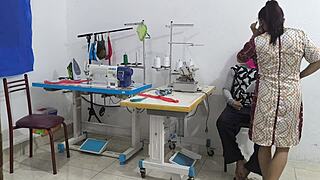 你能抵抗缝纫工坊的黑人诱惑吗？