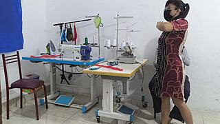 你能抵抗缝纫工坊的黑人诱惑吗？