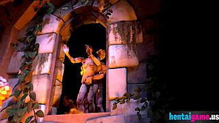 3d witcher milf gets pounded from behind