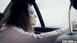 Athena Faris got slammed hard by a wild stranger’s massive cock