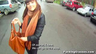 Not Shy Rina Teen Fucked Hard on Stairway Doggystyle  