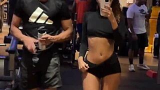 拉丁妹激烈训练心跳加速性爱！