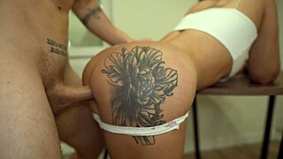 Asian Teens Tricked by Delivery Guy in Wild 3some 😱