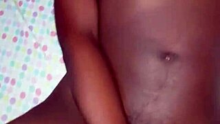 Hairy ebony pussy gets pounded hard, damn! 😜