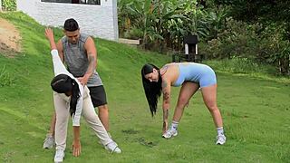 Workout Turns Into Steamy Sex With Tattooed Latina Dilan Clavijo