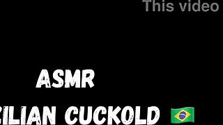 ASMR Brazilian Cuckold Couple Gets Wet and Wild, Oh Yeah!