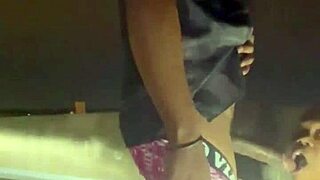 Ebony babe creampied in Beale Street parking garage.