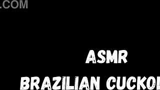 ASMR Brazilian Cuckold Couple Gets Wet and Wild, Oh Yeah!