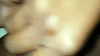 Hairy ebony pussy gets pounded hard, damn! 😜