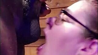 White wife enjoys her favorite pastime