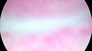 I feel the camera inside my creamy juicy pussy as I cum hard with dildo