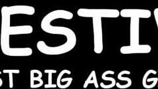 Huge Ass Babe Rose Monroe Has Her Shaved Pussy Nailed Deep on Holiday, Wow!