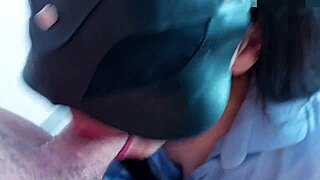 Check out this great indian deepthroat and rim job