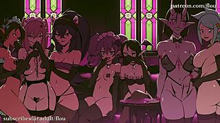 Konosuba Darkness Submits To Intense Futa Domination In BDSM.