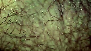 he strokes his massive cock in a solo session