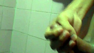 Young guy jerking off solo today