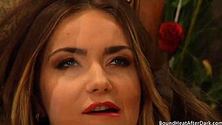 Naughty Lesbian Mistress Orgasms Watching Bound Slaves