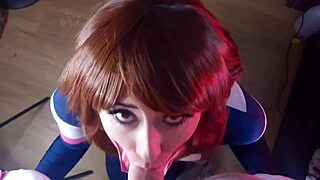 Ochaco Uraraka’s Big Ass Gets Oiled and Pounded Hard. Cosplay Group Action in Steamy Trailer.