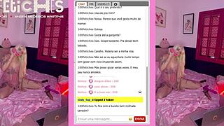 性感金发网红玩变态癖好每下都撩人