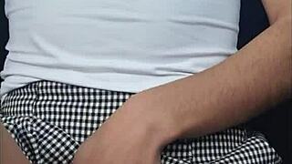 girlfriend teases boyfriend by masturbating with dildo in car