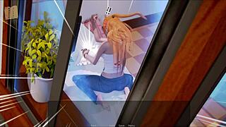 Exploring the halls of academy 232 with excitement. 🎓