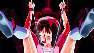 动漫遥香迎接激烈潮吹挑战