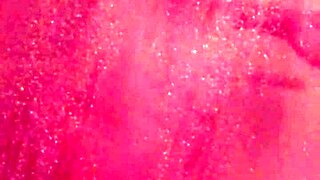 Shy Girl Bathes In Shower With Hesitation