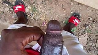 Nubian Princess Riding Cock In Doggystyle Scene