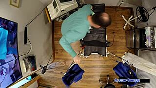 dr tampa controls ava siren in corporate slave spanking session.