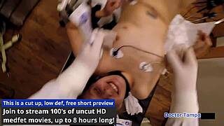 dr tampa controls ava siren in corporate slave spanking session.