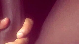 Latina sucks big black cock under covers