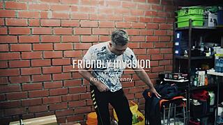 Two mature Russian men fuck bareback in Moscow garage. 😈🔥