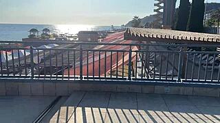 Filming Crazy Outdoor Vacation With Brunette Teen Spanking And Cum