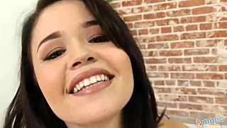 Wild babe Yhivi teases and drains with skilled hands