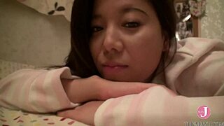 i'm fingering my pretty japanese pussy with this vibrator.