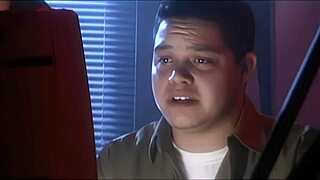 Blonde milf rides monster cock in fishnets