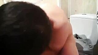 lady in yellow takes on a fat black cock in my homemade vid.