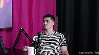 Sexy Lingerie Group Action with Digão da Ilha and Kel Abate on Bora Cast