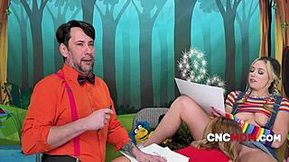 hey, sesame street's gone wild with freeuse cnc mom and her big tits in a crazy threesome