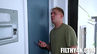 Stepsis Gives Blowjob in POV with Petite Body