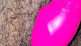 yo, hot desi indian bhabhi shoves dildo deep! 🔥